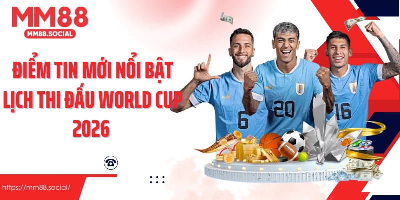Điểm tin mới nổi bật lịch thi đấu World Cup 2026